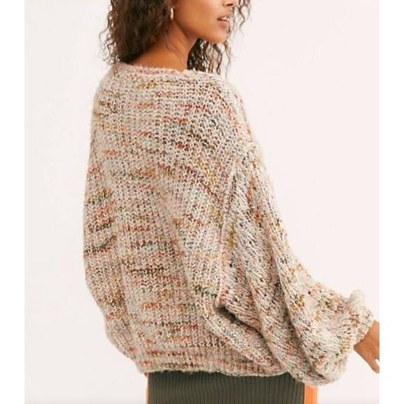 Free People Colorful Chunky Sweater - Picture 8 of 8